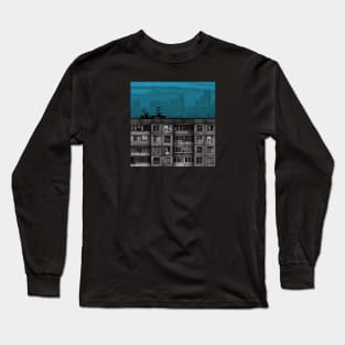 POST-SOVIET PANELKA // Typical russian panel houses Long Sleeve T-Shirt